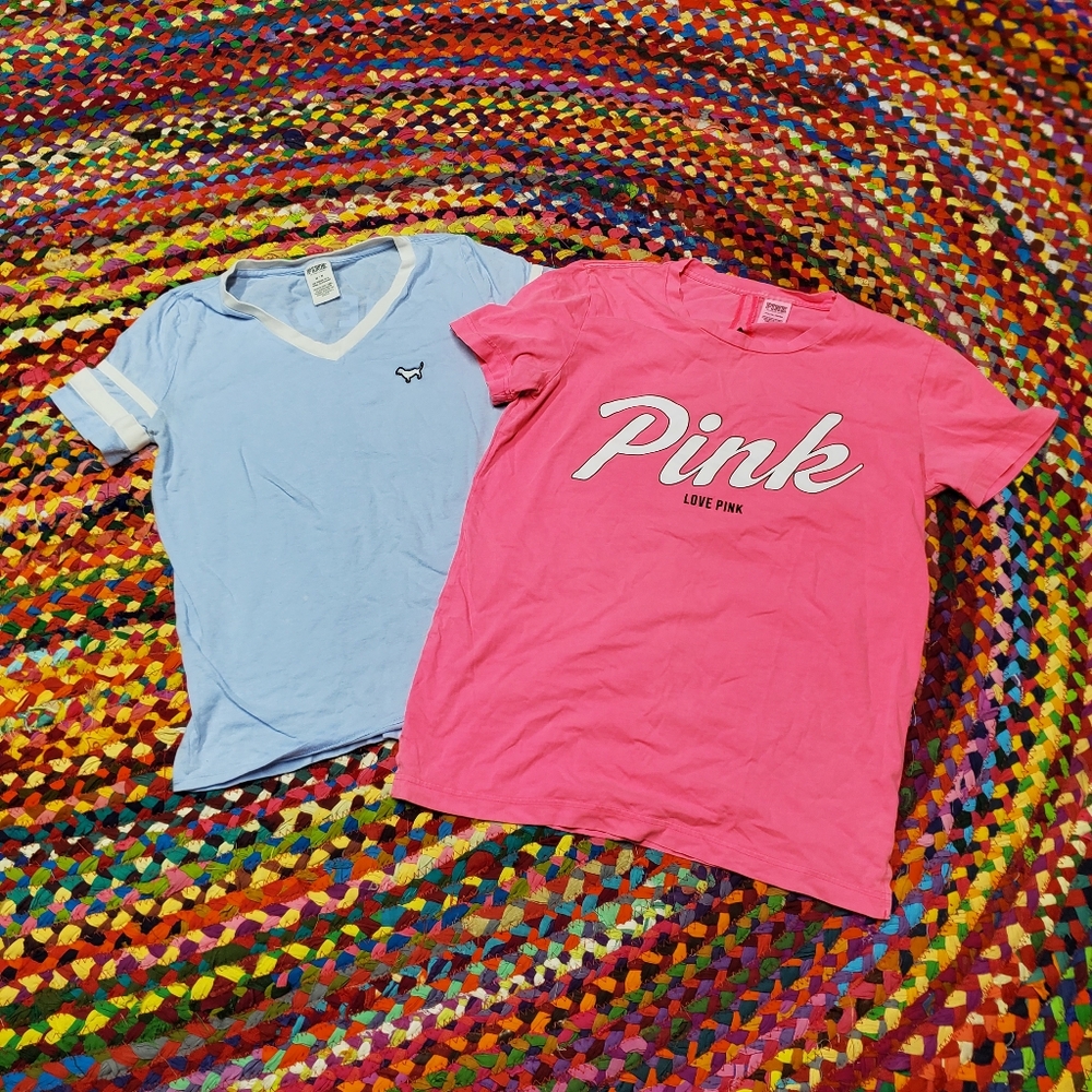 PINK Victoria's Secret Bundle Of 2 Shirts